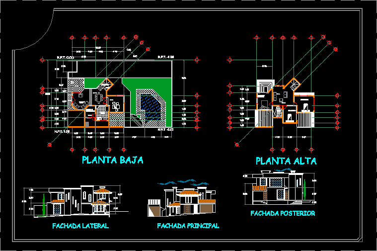 Casa en desnivel