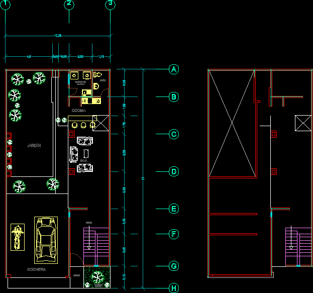 Casa habitacion 2 niveles