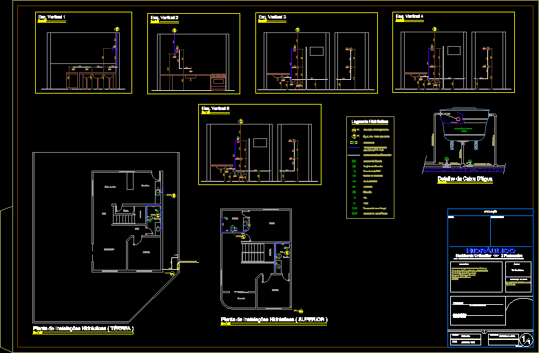 Proyecto hidraulico unifamiliar