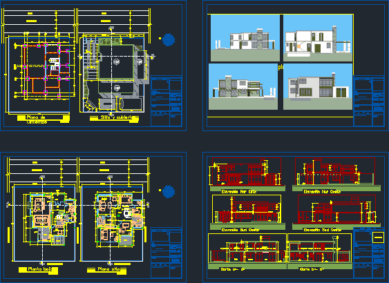 Viviendas unifamiliar minimalista