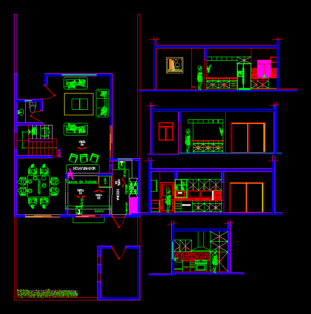 Cocina casa habitacion