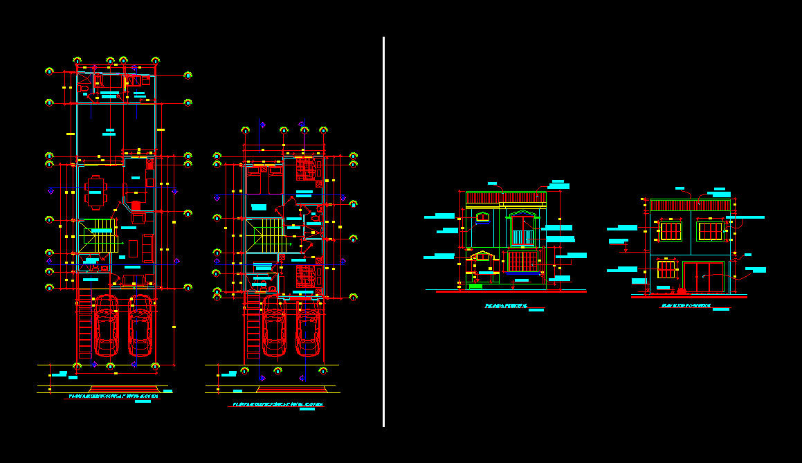 Diseno casa 5.80m de frente