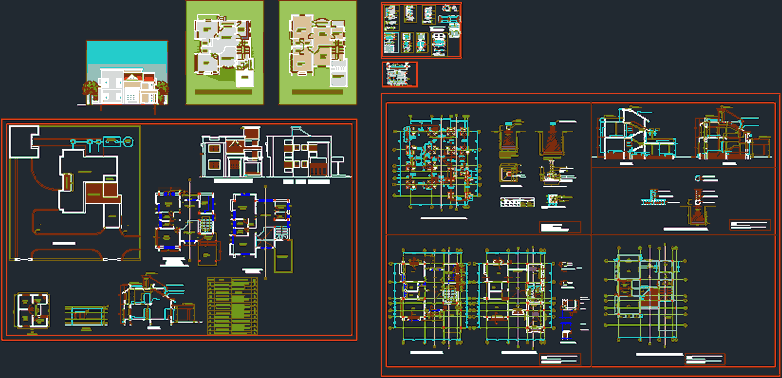 Pequeno bungalow diseno