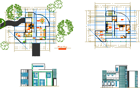 Casa con tendencia tardomoderna