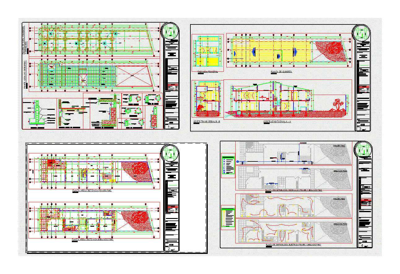 Vivienda 6.00 x 30.00 mts 2 niveles