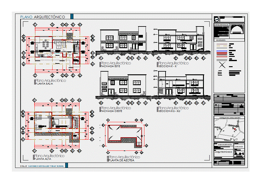 Vivienda de dos pisos