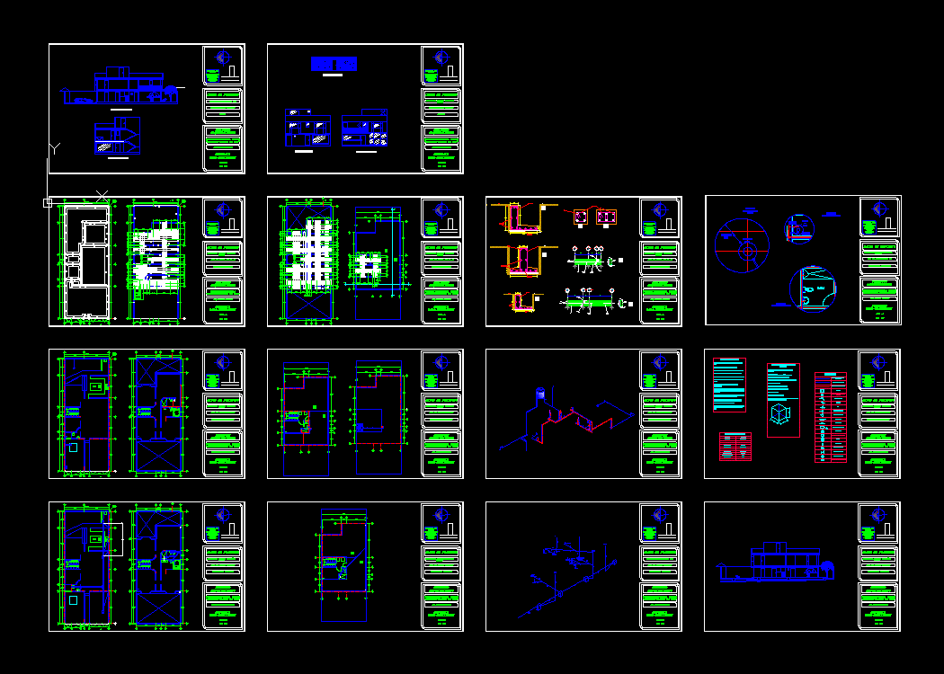 Proyecto ejecutivo de vivienda 2 niveles