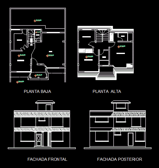 Casa unifamiliar 2 niveles