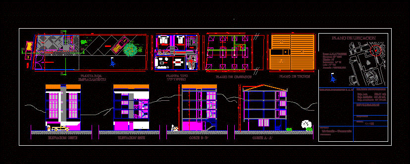 Innovador Diseno de Vivienda y Comercio