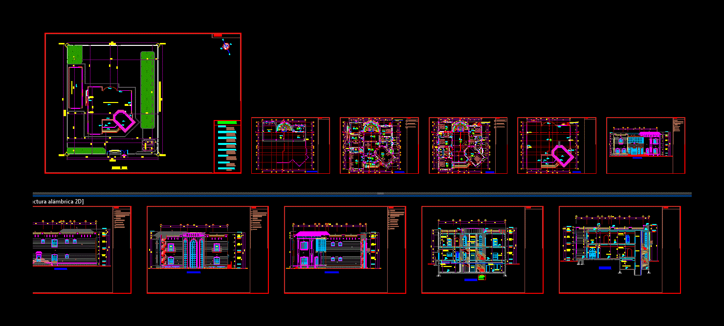 Proyecto de torre de 3 niveles.