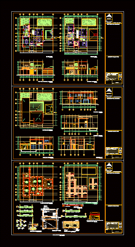 Casa de niveles - proyecto ejecutivo.