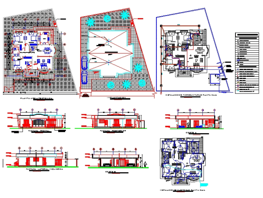 Planos residencia