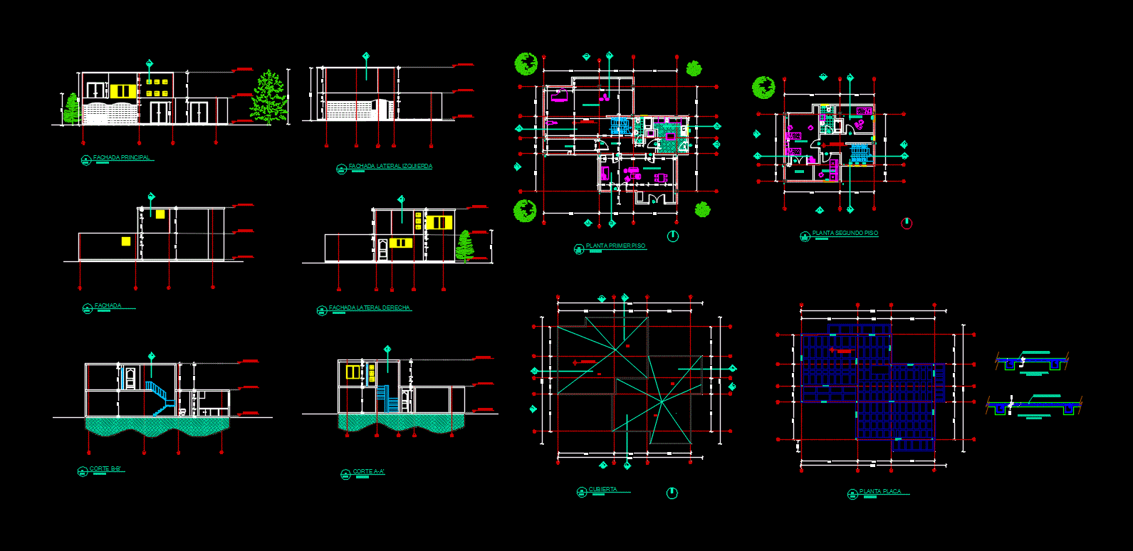 Proyecto arquitectonico de una casa