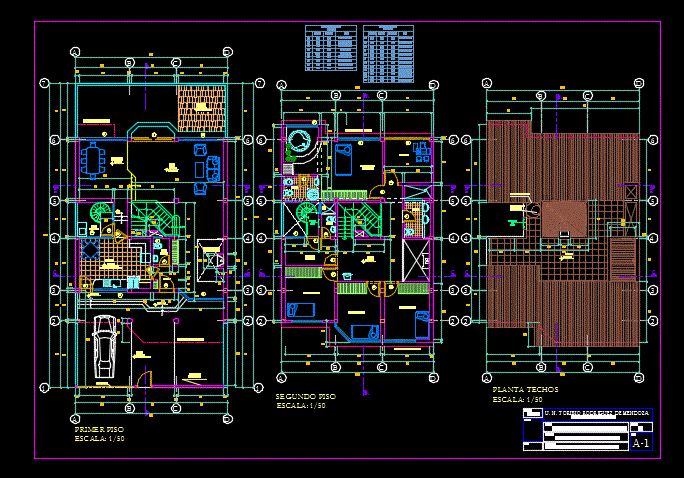 Vivienda unifamiliar de 8.00x20.00m