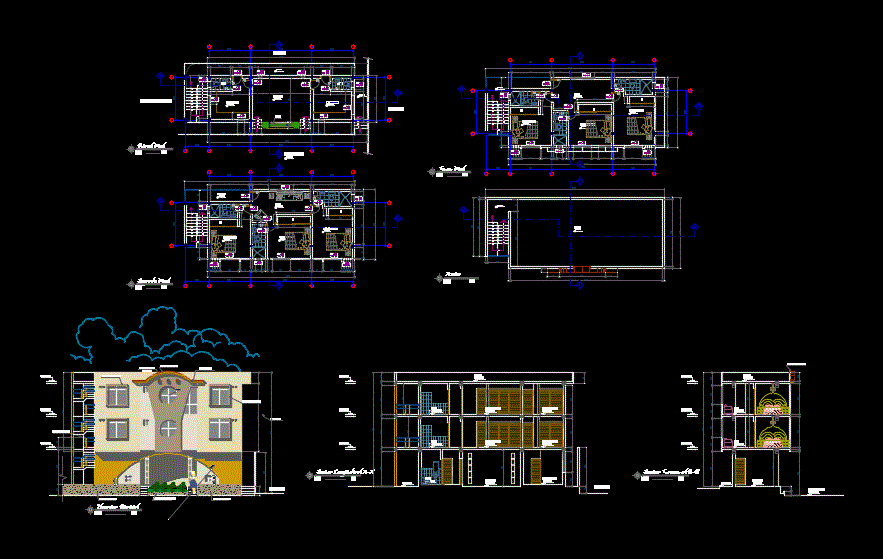 Vivienda 3 niveles