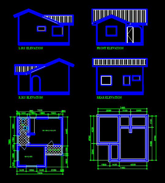 Casa de un dormitorio