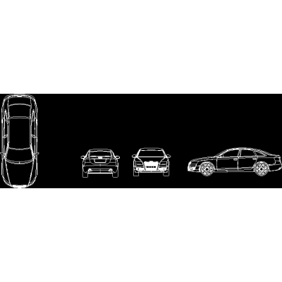 Audi a6-cad