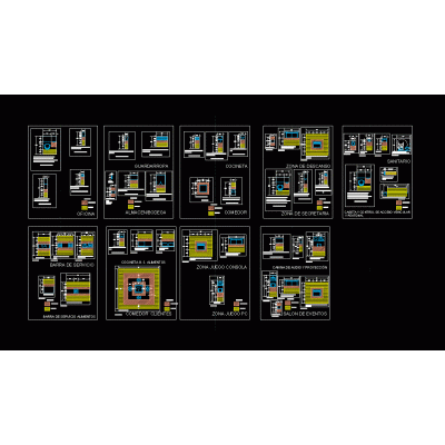 Studi di mobili standard per un negozio di videogiochi