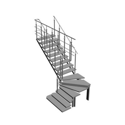 Escalera 3d