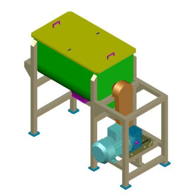 Mezcladora 3d