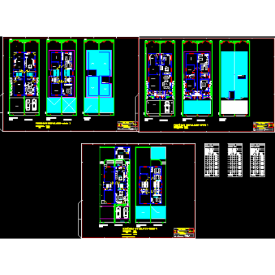 Semi-detached house plans