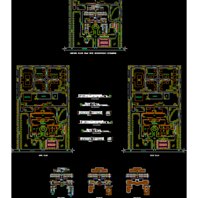 Detailed Hospital Plans with Complete Facilities