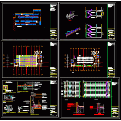 Office plans and construction details
