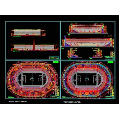 Proyecto recreativo;estadio de futbol