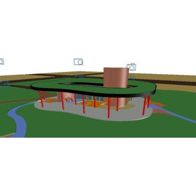 Cabana Moderna Circular