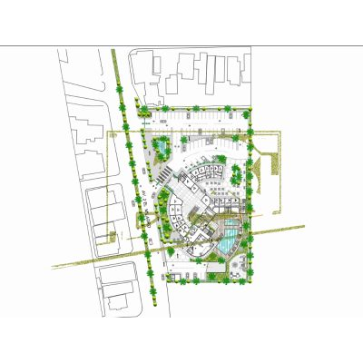 Edificio Residencial y Comercial en Detalle