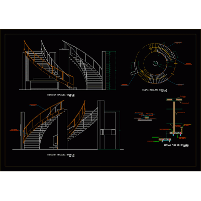 Escalera en espiral