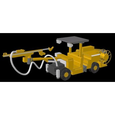 Atlas copco diamec mcr - 3d