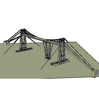 Puente portugalete 3d