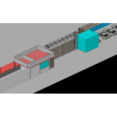 Caseta de vigilancia 3d