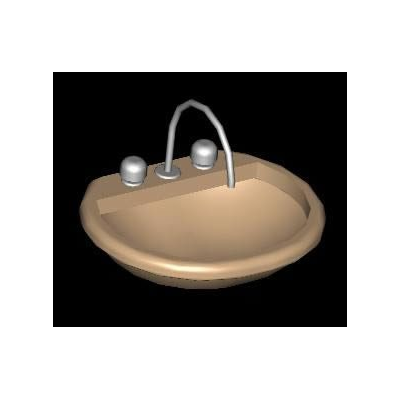 Elegante Lavamanos Circular