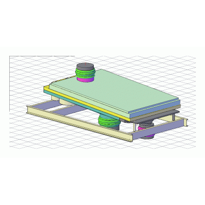 Criba rotex 70 ton  hr 3d