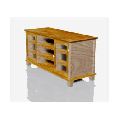 Mueble 3d - estanteria