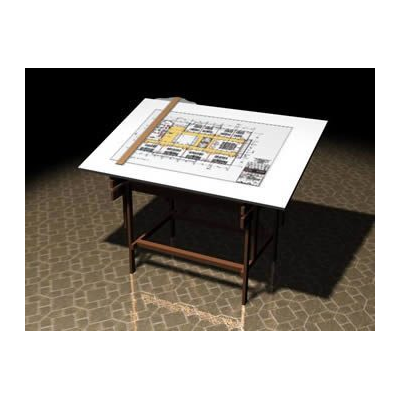 Mesa de Dibujo Clasica con Regla