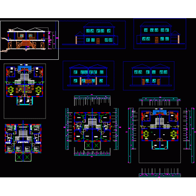 duplex housing