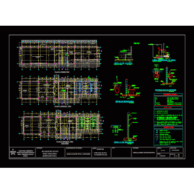 Instalaciones hidrosanitarias edificacion formativa para mineros