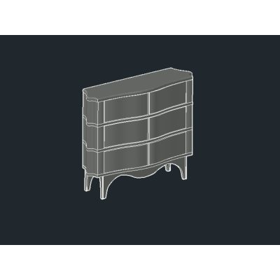 Comoda Francesa en 3D