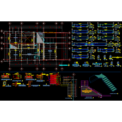 Plano de escaleras