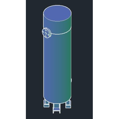 tanque de aquecimento 3d