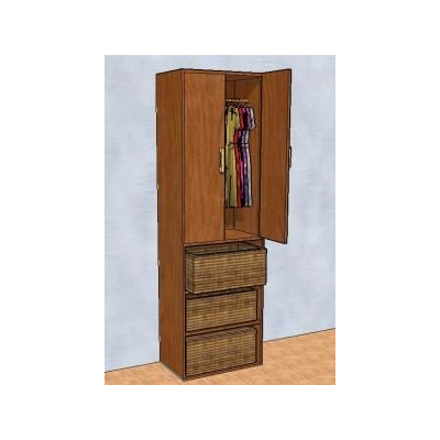 Mueble 3d - ropero 3d