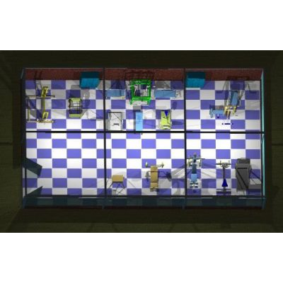 Gimnasio 3d