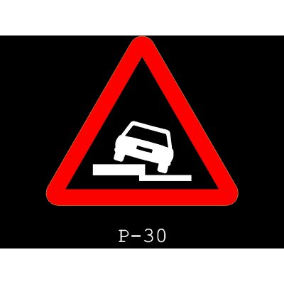 Senal de Desnivel P-30