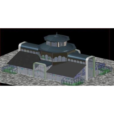 Centro cultural itchimbia 3d