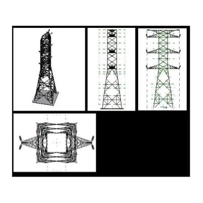 High voltage tower