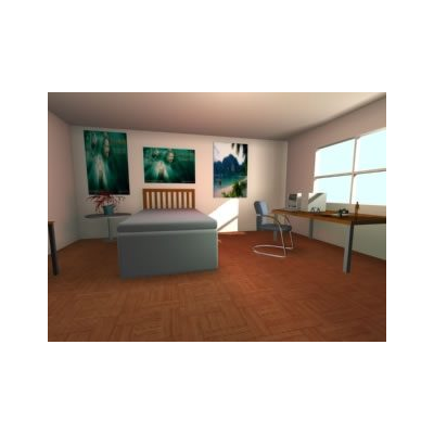 Recamara 3d - dormitorio