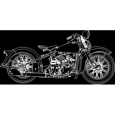 Harley davison 1936